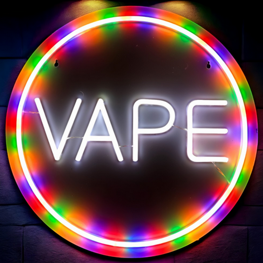Neon LED Sign 16"x16" - Vape
