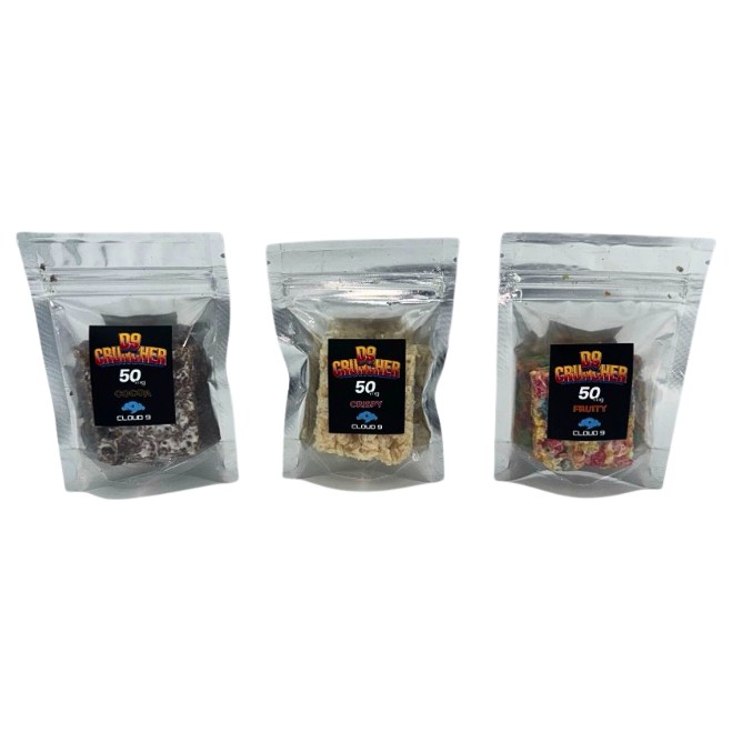 D9 Cruncher - 50mg Pure THC