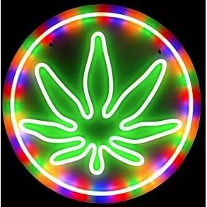 Neon LED Sign - Weed