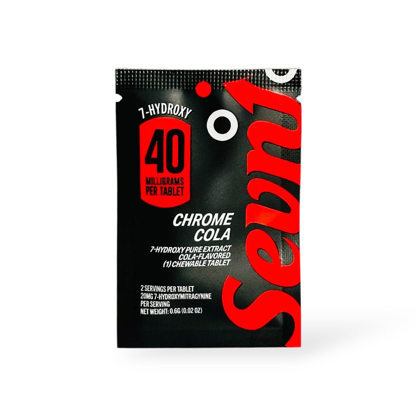 New! Sevn 7-Hydroxy Pure Extract Tabs - 40 mg - 1 tab per pack - 30 packs