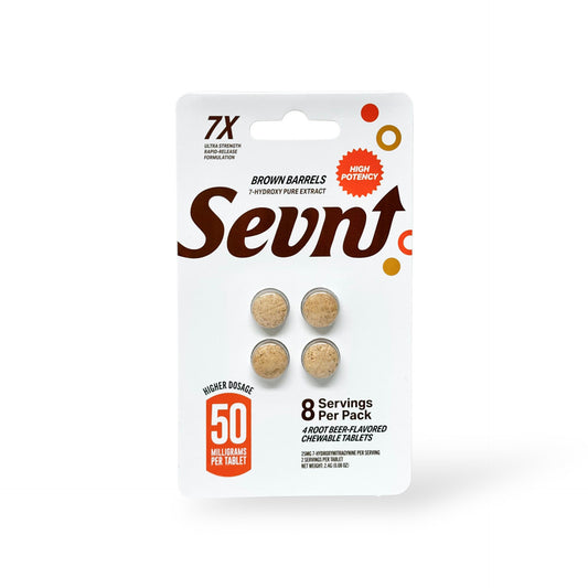 Sevn - 50mg 7-OH Tabs - 4pk - 10ct +