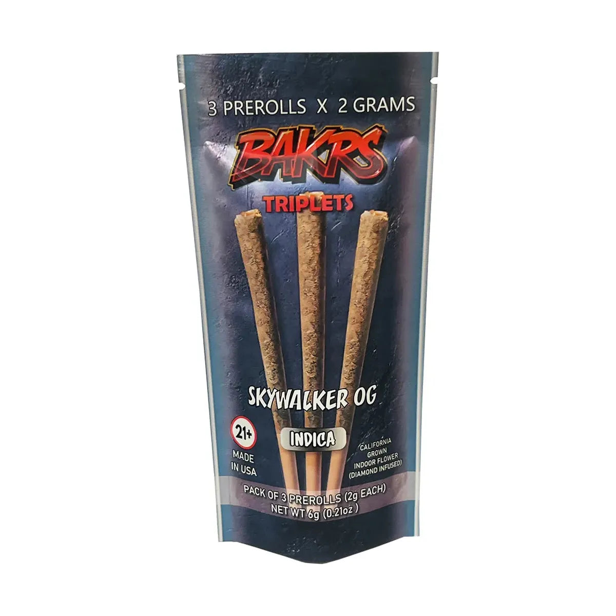 Bakrs - 2g Pre-Roll - 3pk - 10ct