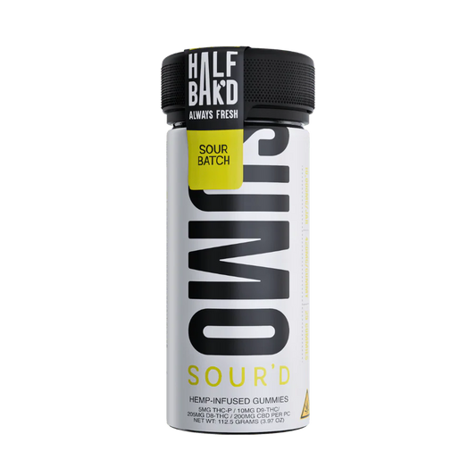 Half Bak'd - Sour'd Gummies | 25pk | 6ct
