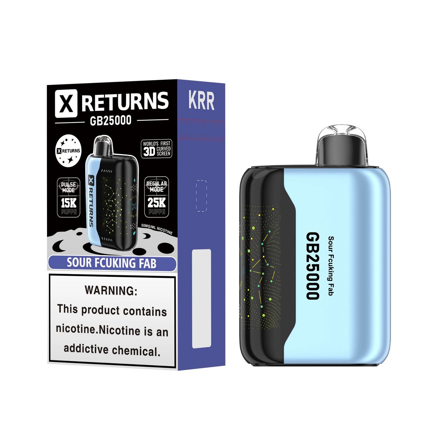 X Returns 25k - 18ml - 5ct