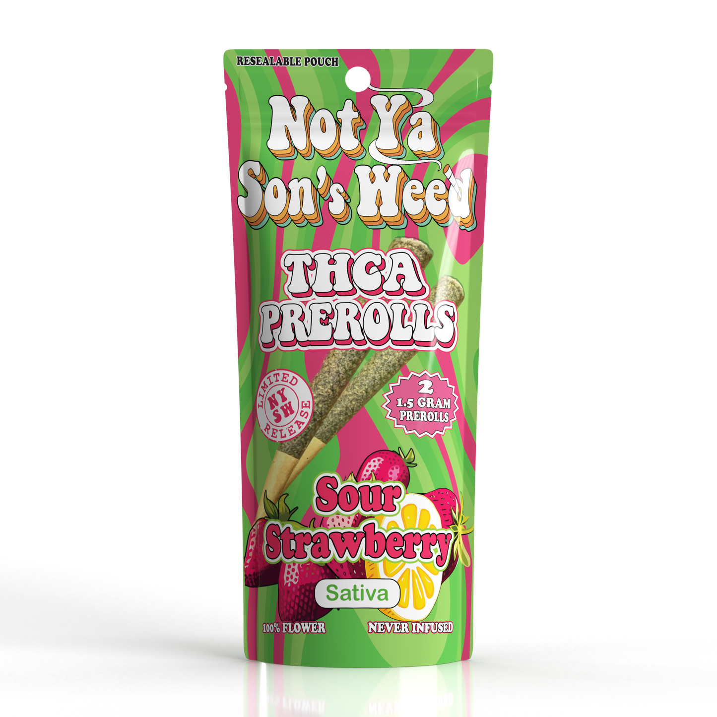 Not Ya Son's Weed - 1.5g Pre-Roll THCA - 2pk - 10ct