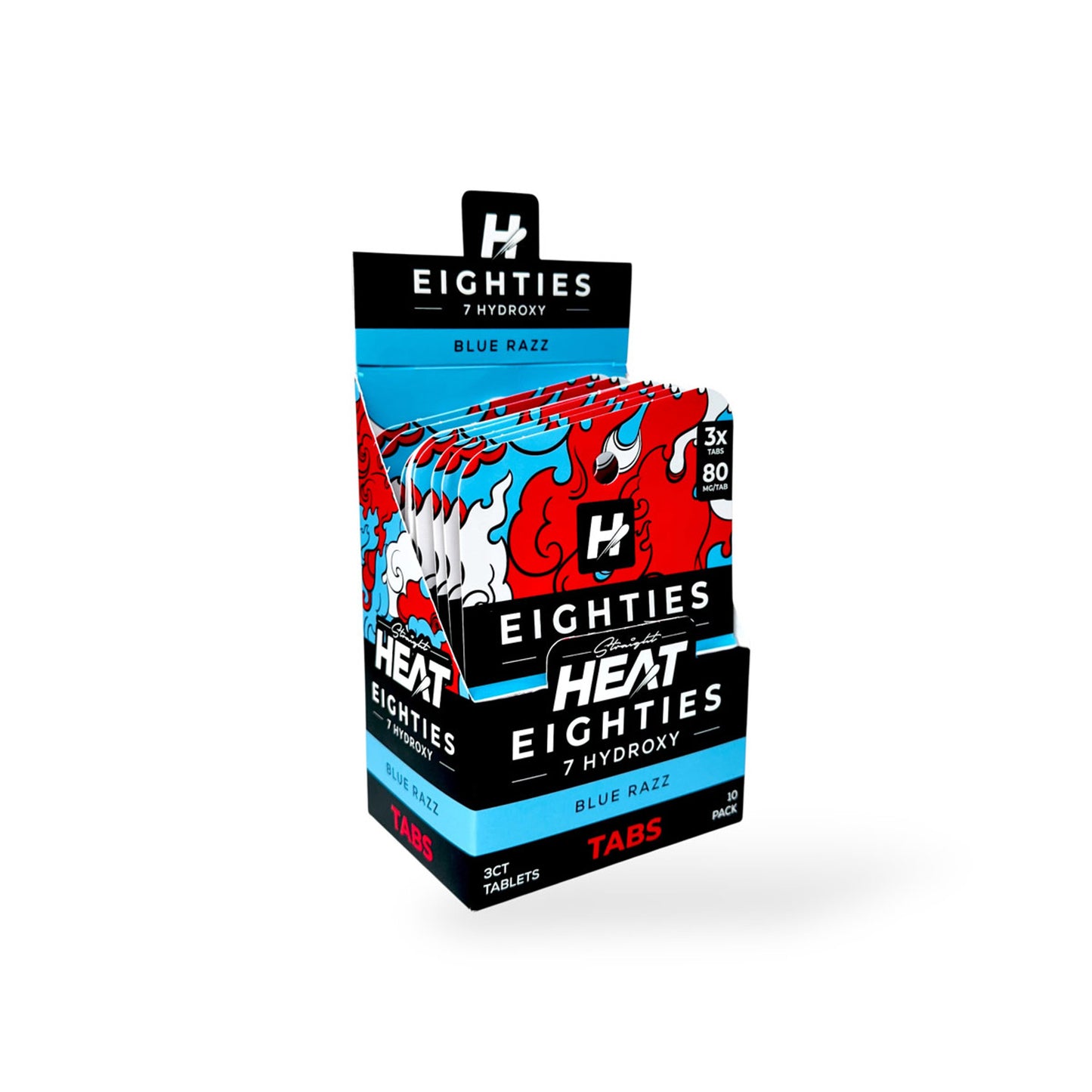 Straight Heat - 80mg 7-OH Tabs - 3pk - 10ct