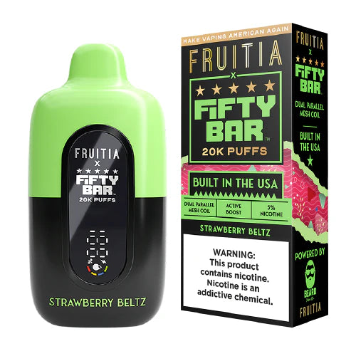 Fifty Bar x Fruitia 20k - 18ml - 5ct