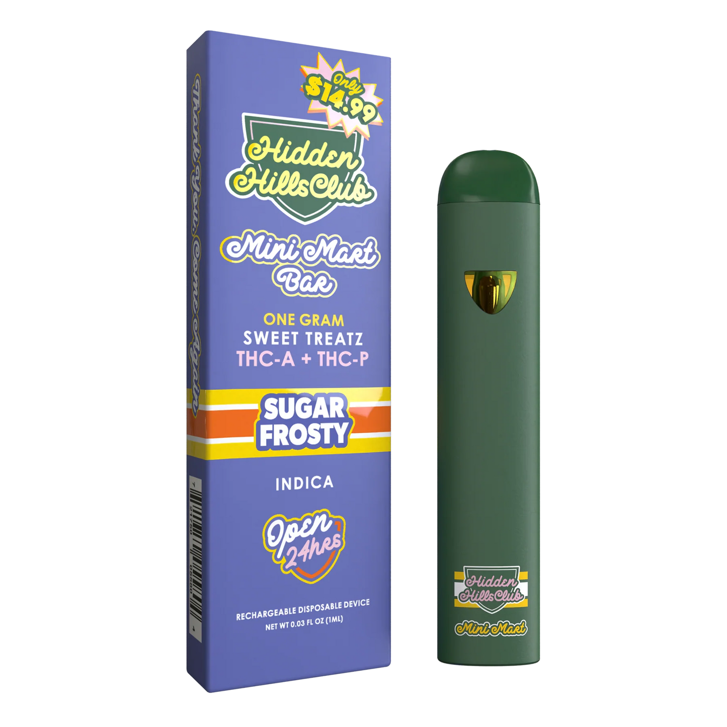 Hidden Hills - 1g Dispo Sweet Treatz Mini Mart Blend | 5ct