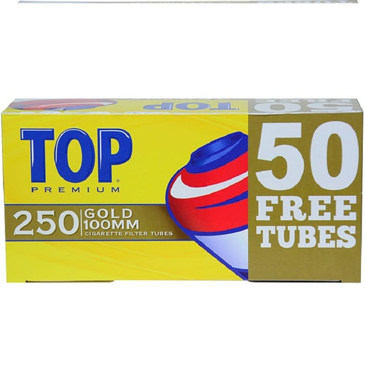 Top Cig Tubes - 100's - 250pk - 4ct