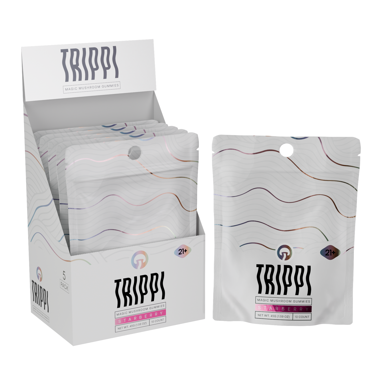 Trippi - Mushroom Gummies - 10pk - 5ct
