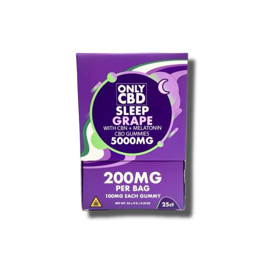 Only CBD - 100mg CBD Sleep Gummies - 2pk - 25ct
