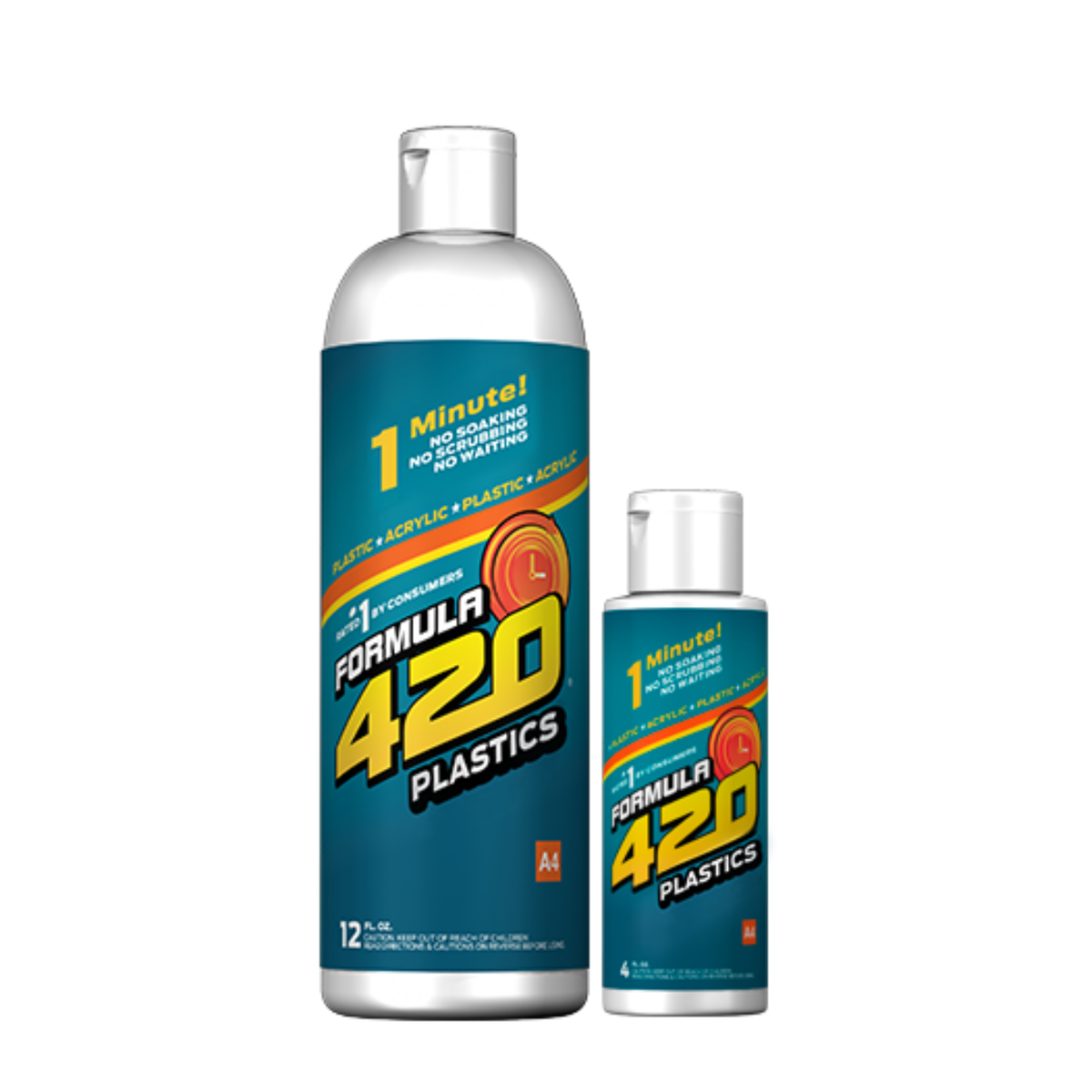 Formula 420 - Plastics Cleaner - Assorted Sizes