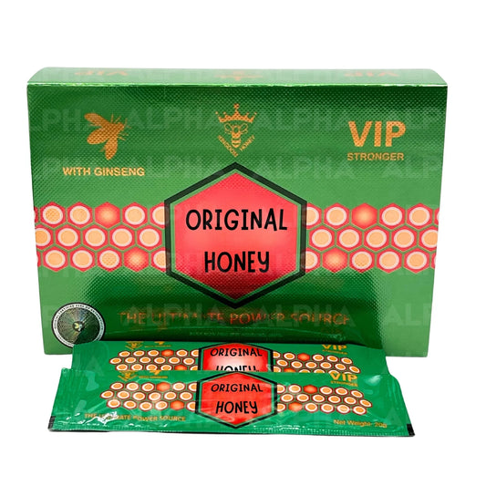 Royal Honey - Enhancer with Ginseng - Green Sachets - 12ct