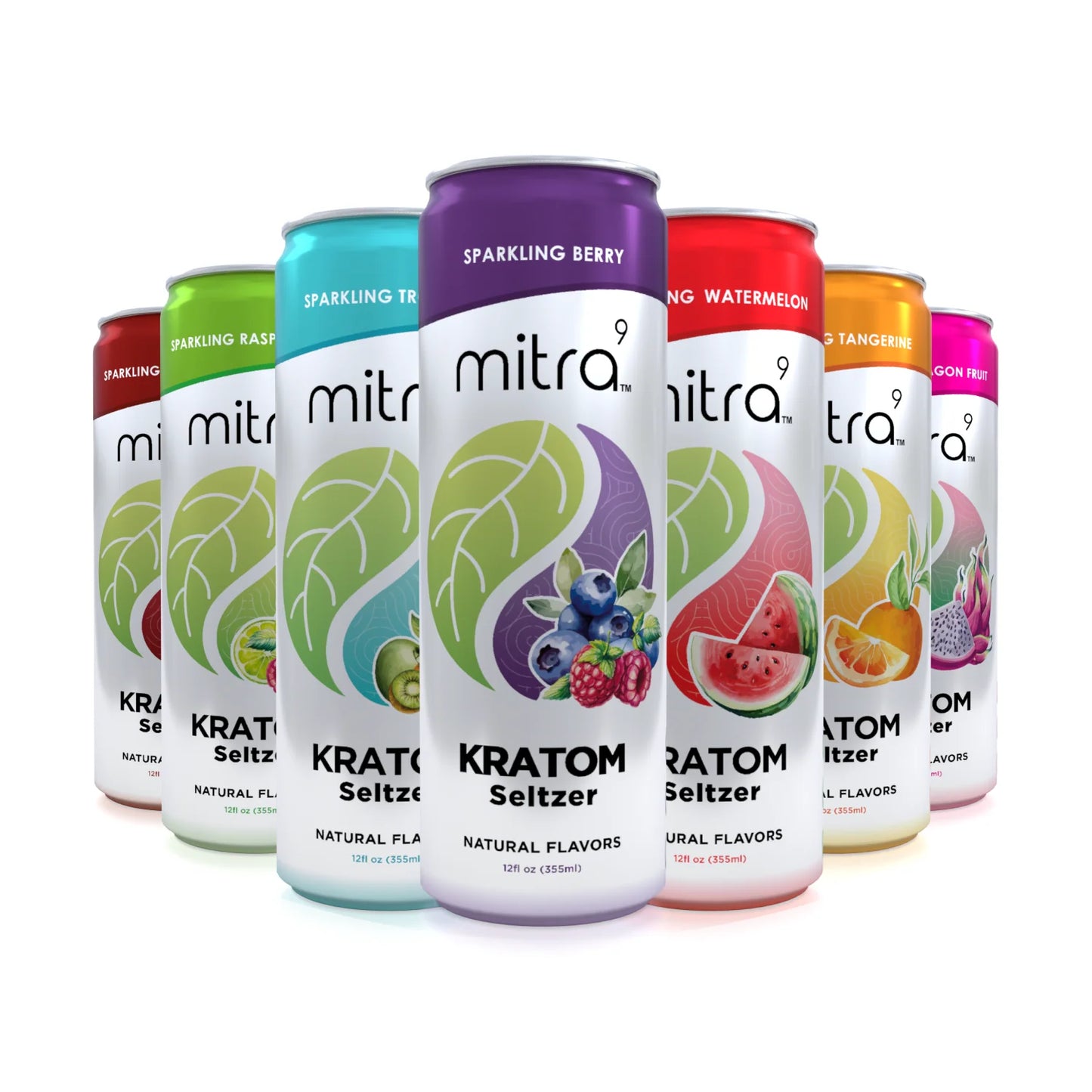 Mitra9 - Kratom Seltzer - 45mg - 12oz