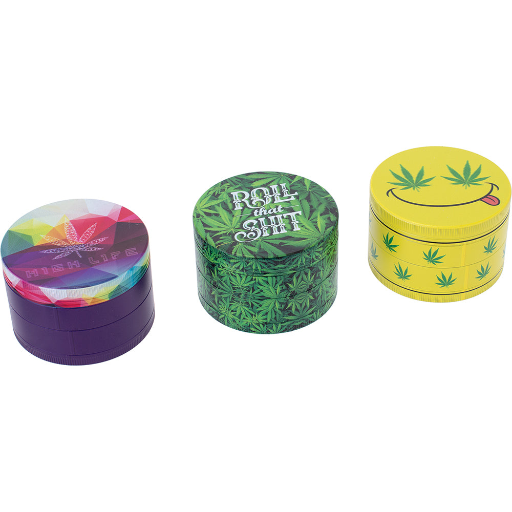 Wacky Grinders - Leaf Set - 63mm - 6ct +