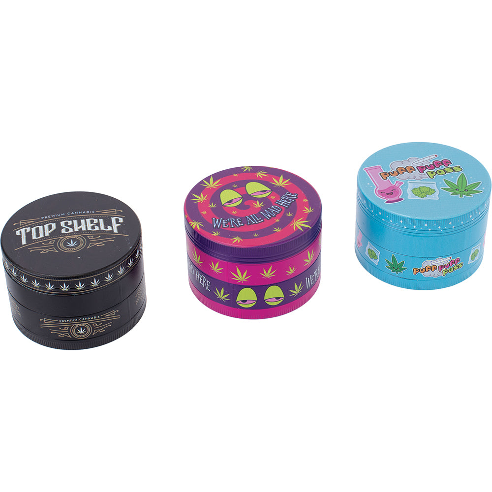 Wacky Grinders - Leaf Set - 63mm - 6ct +