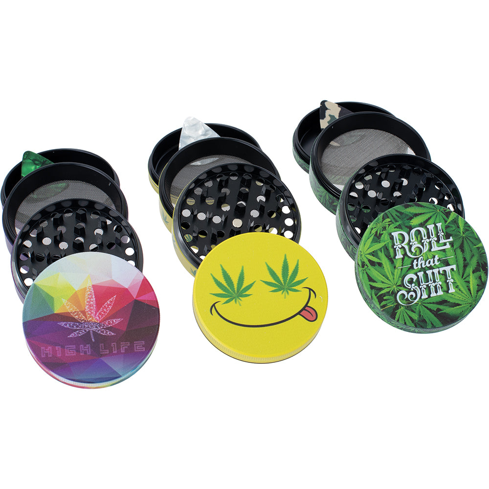 Wacky Grinders - Leaf Set - 63mm - 6ct +