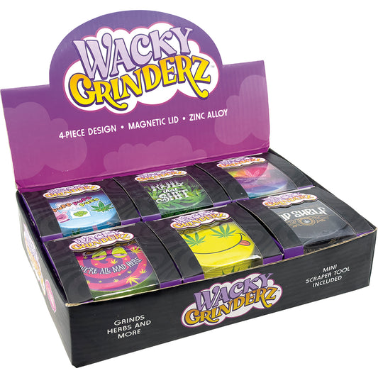 Wacky Grinders - Leaf Set - 63mm - 6ct +
