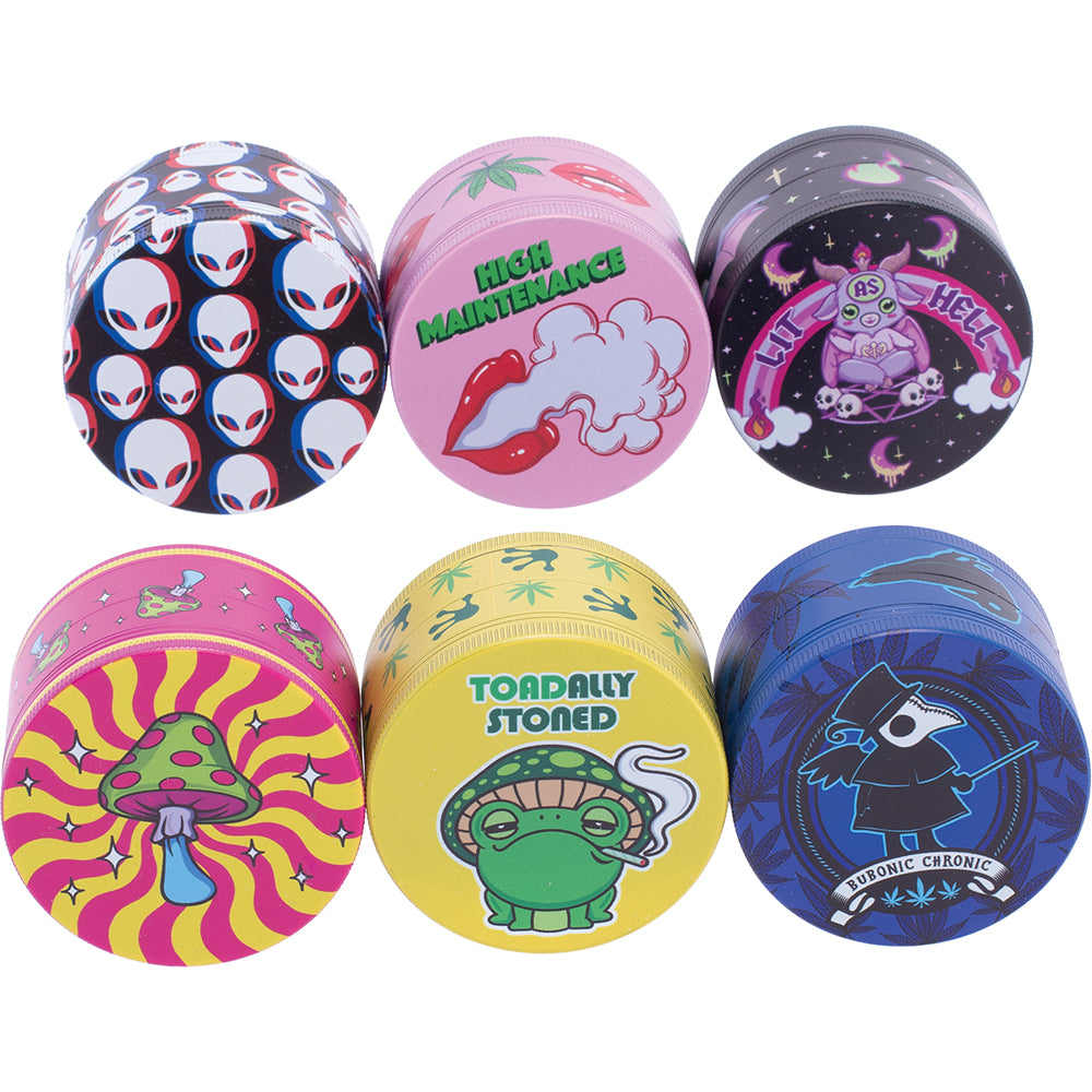 Wacky Grinders - Mix 3 - 63mm - 6ct +