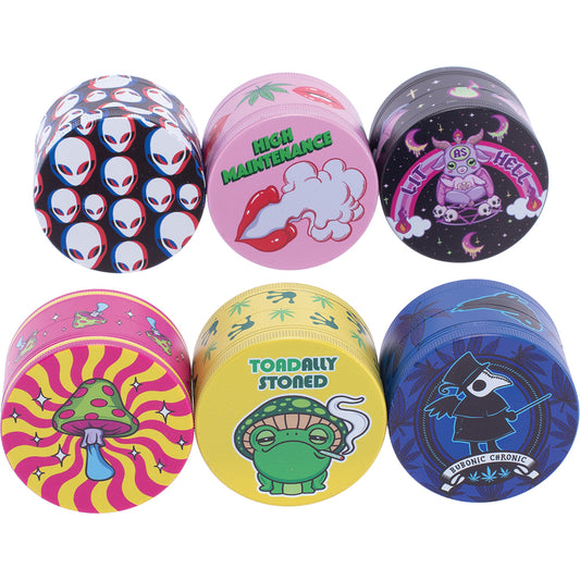 Wacky Grinders - Mix 3 - 63mm - 6ct +