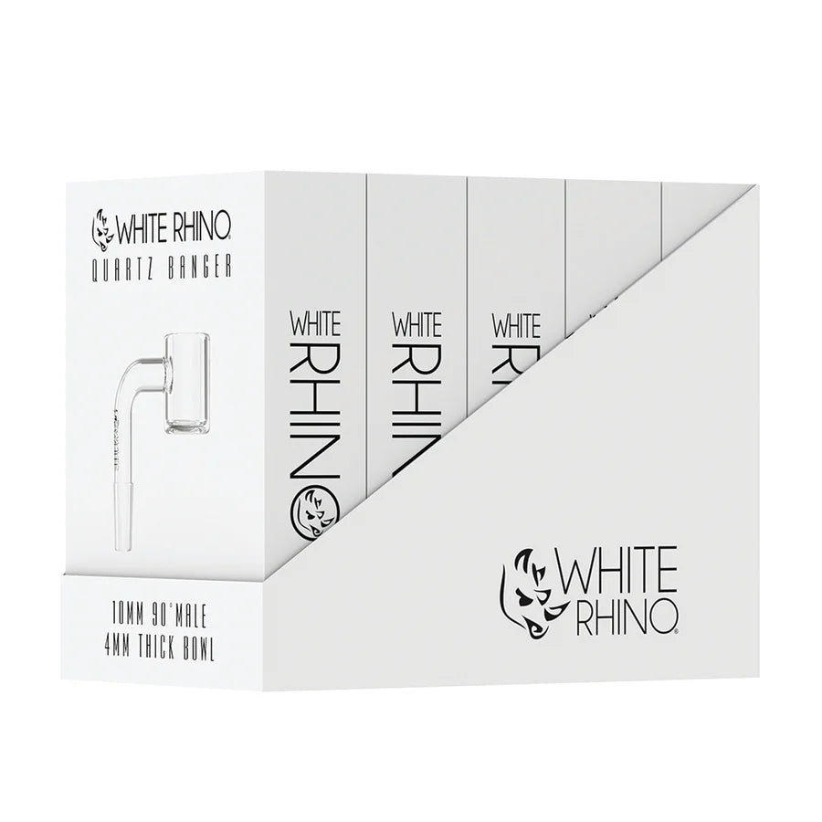 White Rhino - Banger - 5ct - 10/90M 4mm Quartz