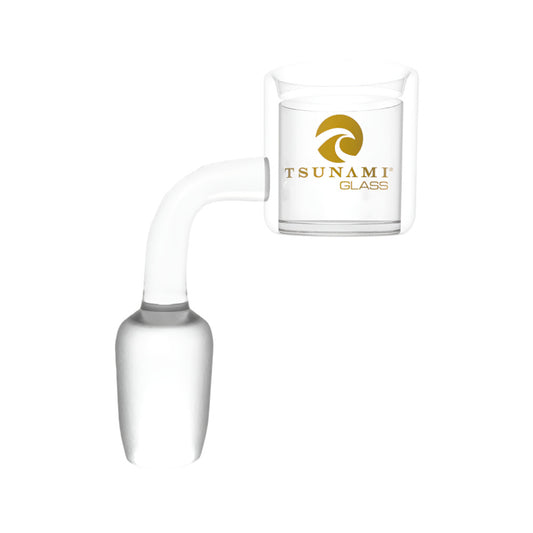 Tsunami Quartz Thermal Banger w/ Carb Cap - 10mm - Male - 12ct*
