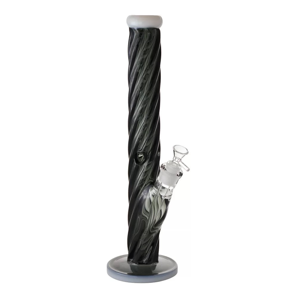 WP - 15.5" Whirlwind Glass Straight Tube