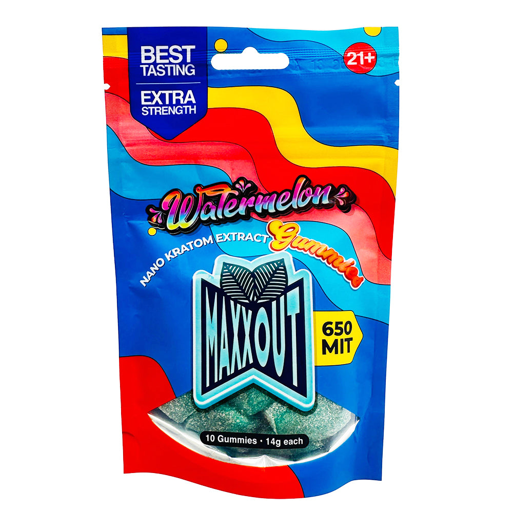 Maxx Out Kratom - Gummies - 650mg - 10pk - 5ct