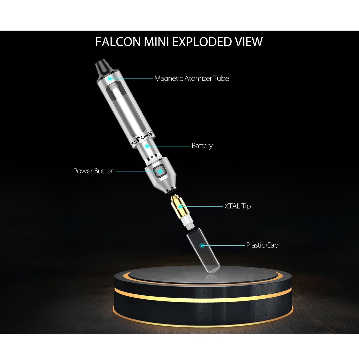 Yocan - Falcon Mini - Neon Glow Vaporizer