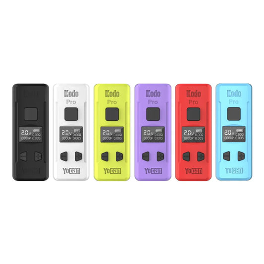 Yocan - Kodo Pro 400mAh 510 Battery - Assorted - 9ct