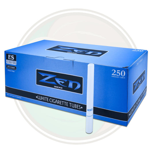 Zen Cig Tubes - King Size - 250ct