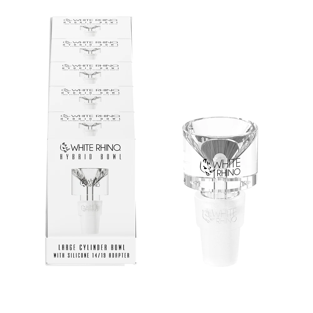 White Rhino - Bowl - 5ct - 14/19M Cylinder Large