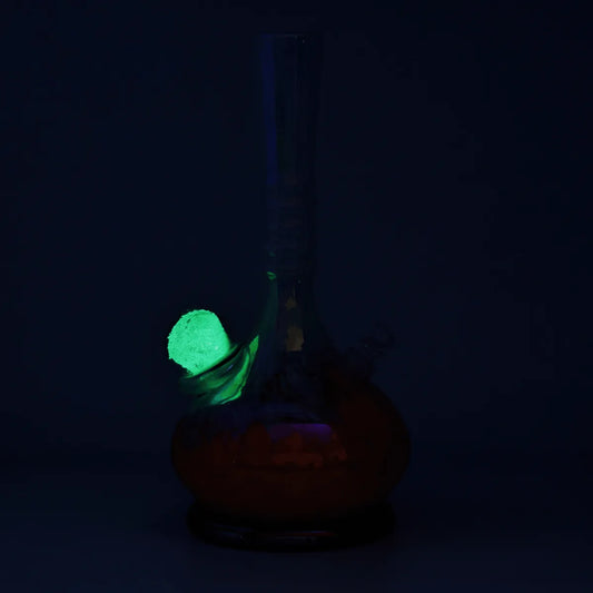 WP - 13" Lotus Bulb Ball Soft Glass Water Pipe