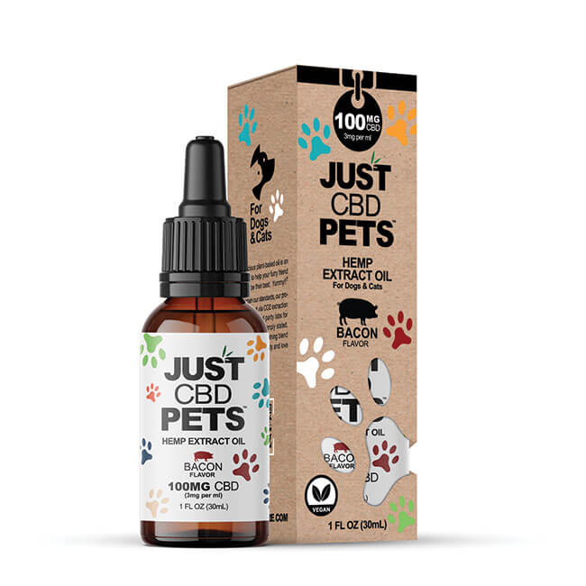 Just CBD - Pet Tincture - Bacon - 250mg