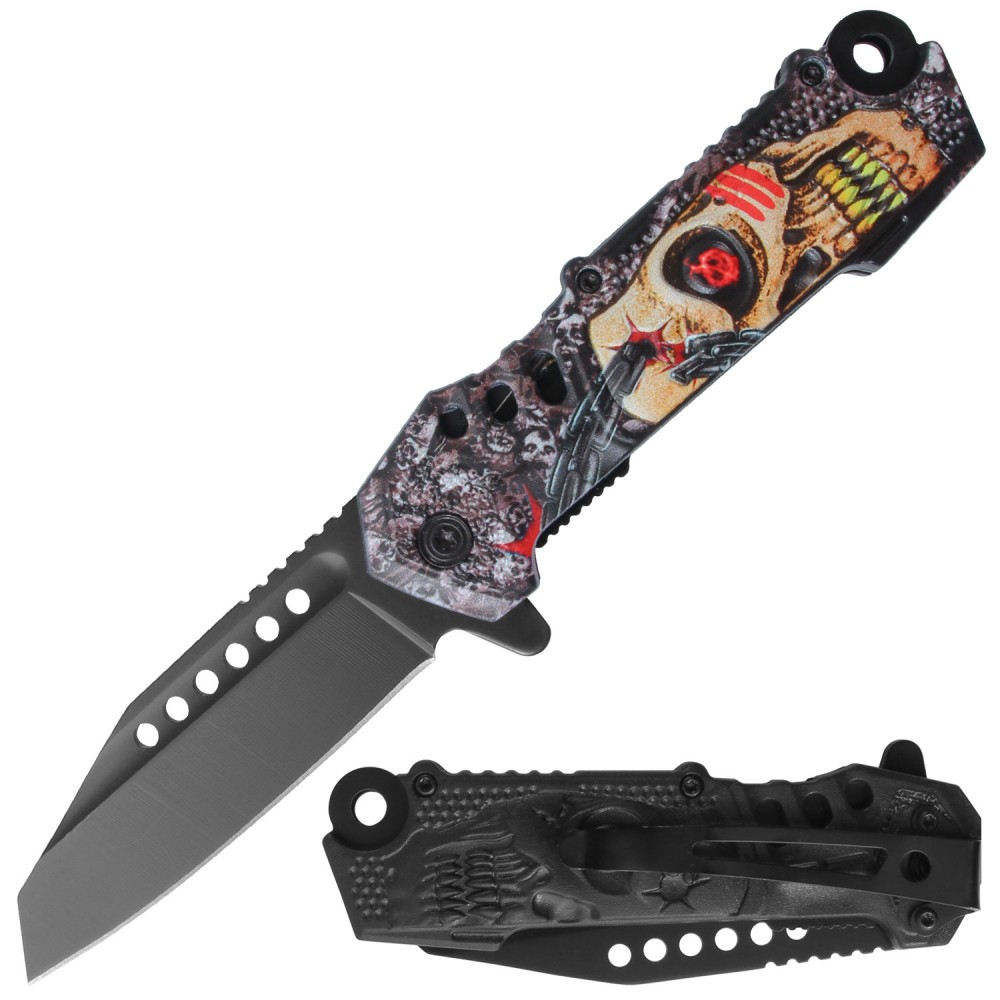 Razor Tactical - Premium Flip Knife - RT-7391DT