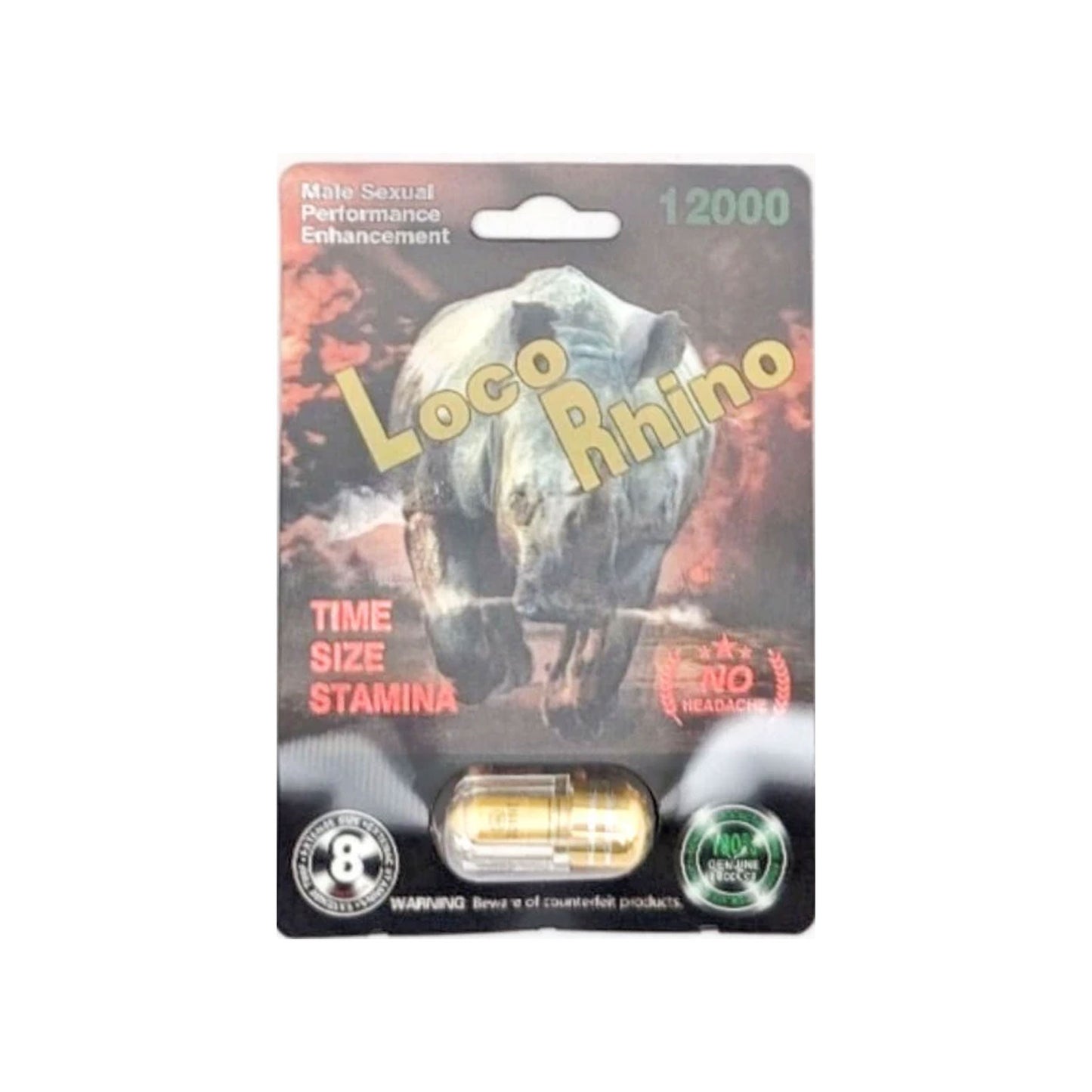 Loco Rhino - Enhancer - 12000 Capsule - 24ct
