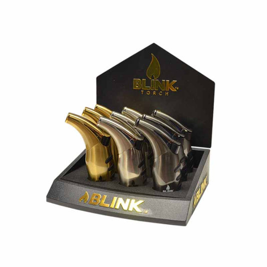 Blink Butane Torch Lighters - Deco Bell Theme - 9ct