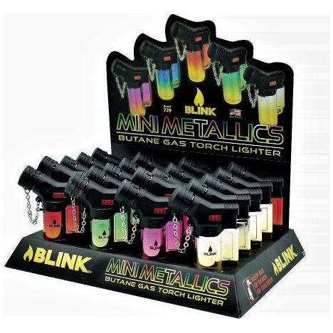 Blink - Torch - Mini Angle Metallic Dual Tone - 20ct +