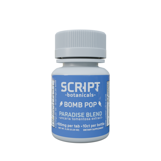 Script Botanicals - 100mg Botanical Tablets - 10pk - 6ct