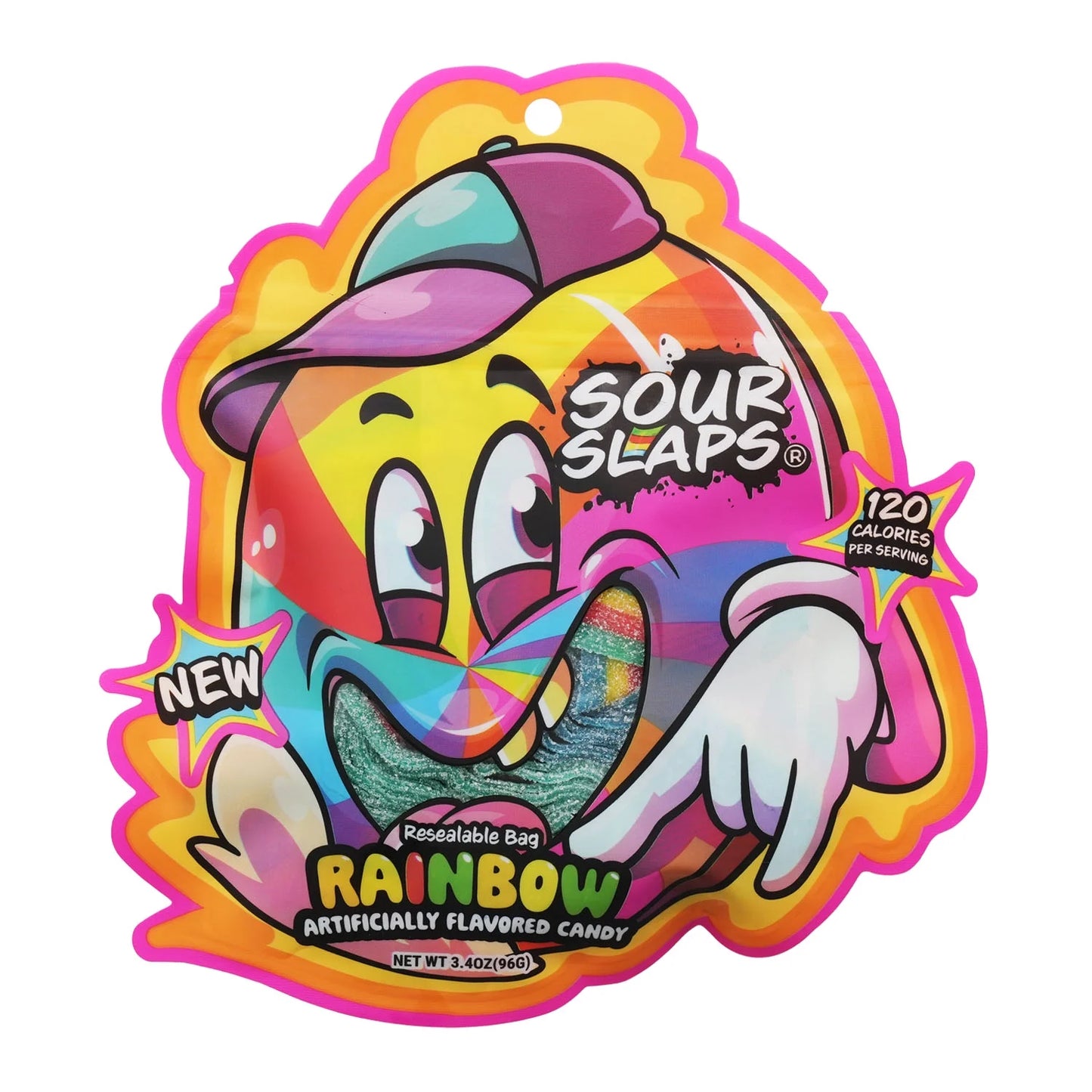 Sour Slaps Candy Single Pouches - 3.4oz