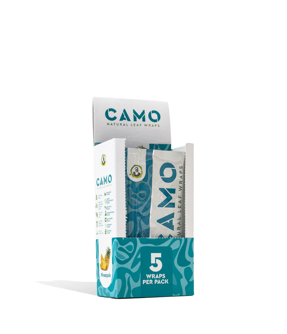 Camo Natural Leaf Wraps - 5pk - 25ct