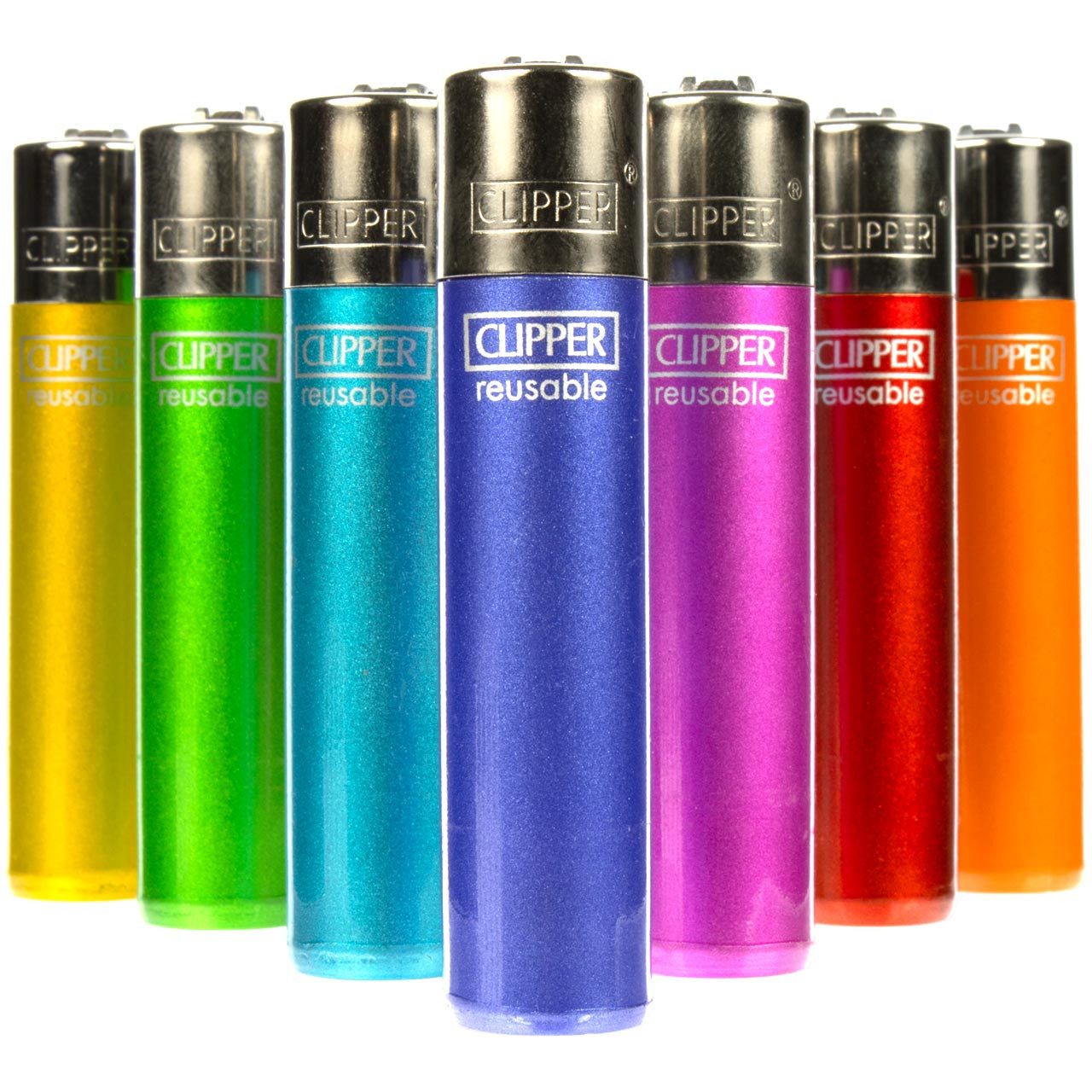 Clipper - Lighters - Crystal Rainbow - 48ct