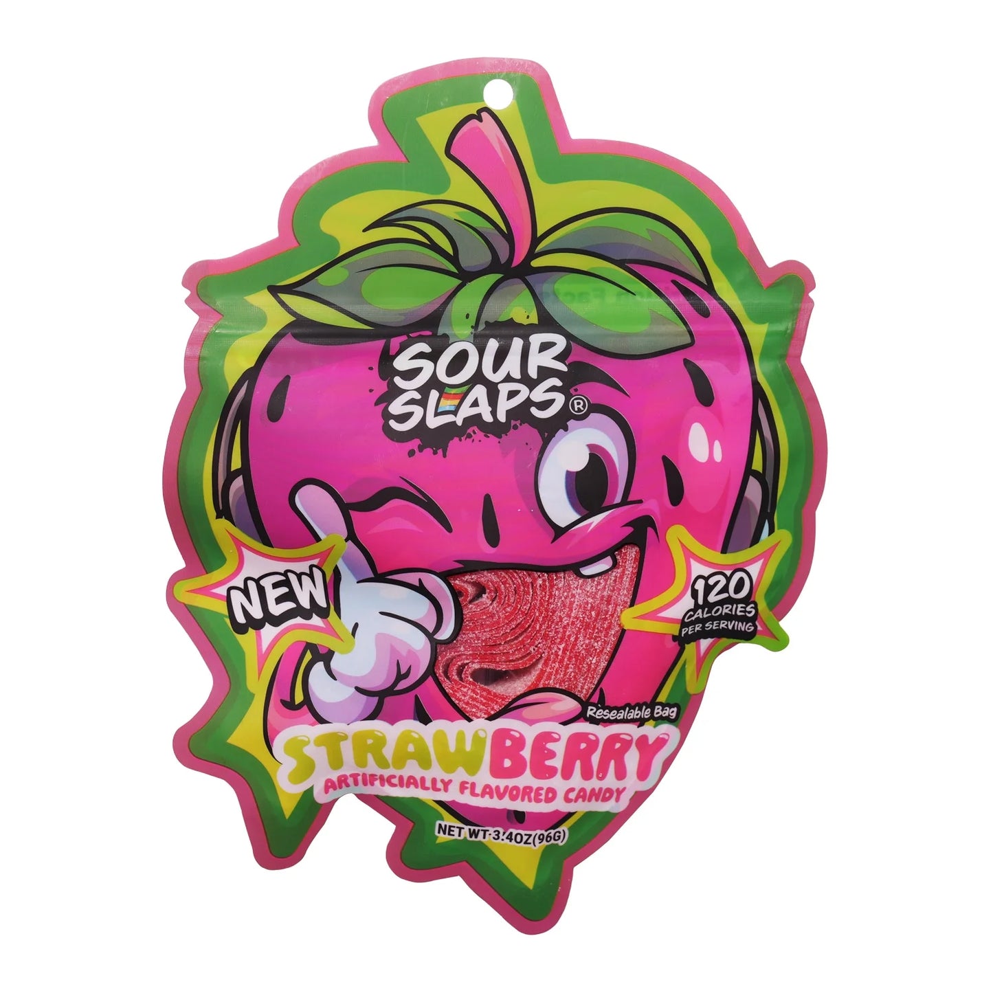 Sour Slaps Candy Single Pouches - 3.4oz