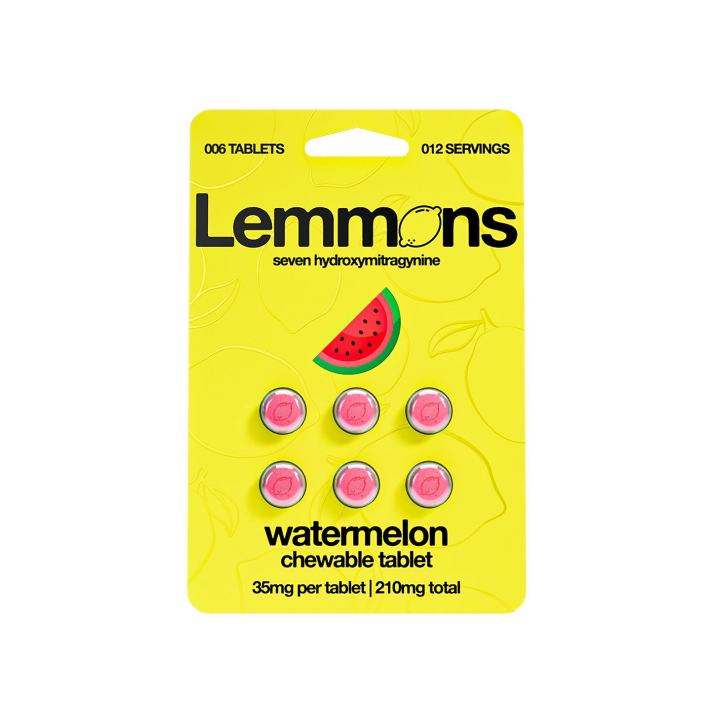 Lemmons - 35mg - 7-OH Tabs - 6pk - 6ct