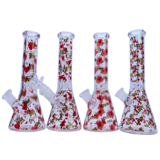 WP - 10" Love n Heart Beakers - Asst