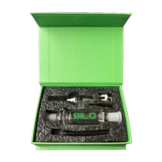 Silo - Nectar Collector - 4" w/ Tip - Blue Box +