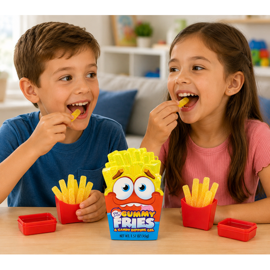Gummy Fries Dip-N-Lik Candy - 12ct