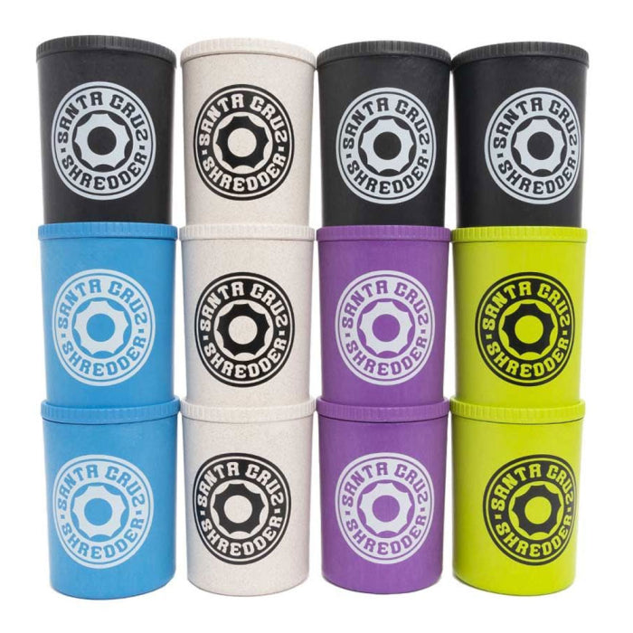 Santa Cruz Hemp Stash Jar - Assorted Colors -12ct