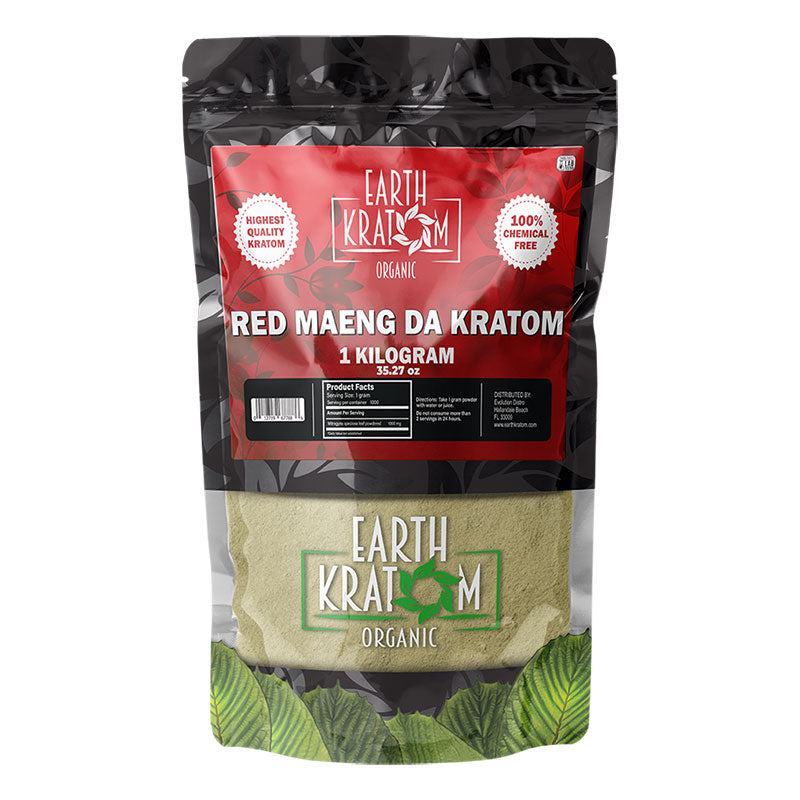 Earth Kratom - Powder - Red Maeng 1kg