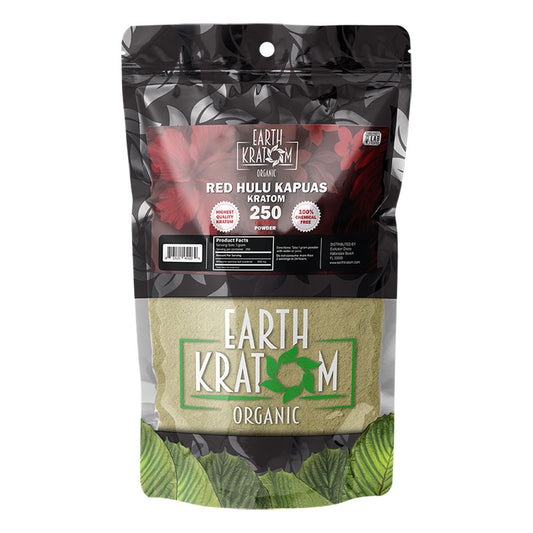 Earth Kratom - Powder - Red Hulu